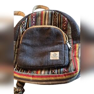 Freakmandu -Mini Hemp Backpack